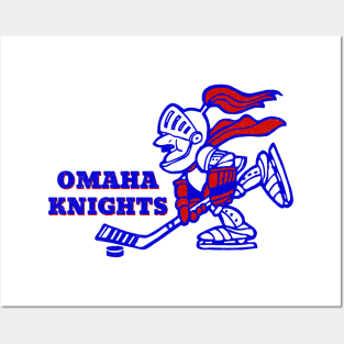 Original Omaha Knights Hockey 1959 Posters and Art